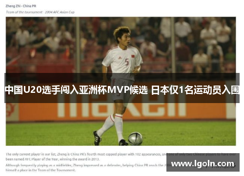 中国U20选手闯入亚洲杯MVP候选 日本仅1名运动员入围